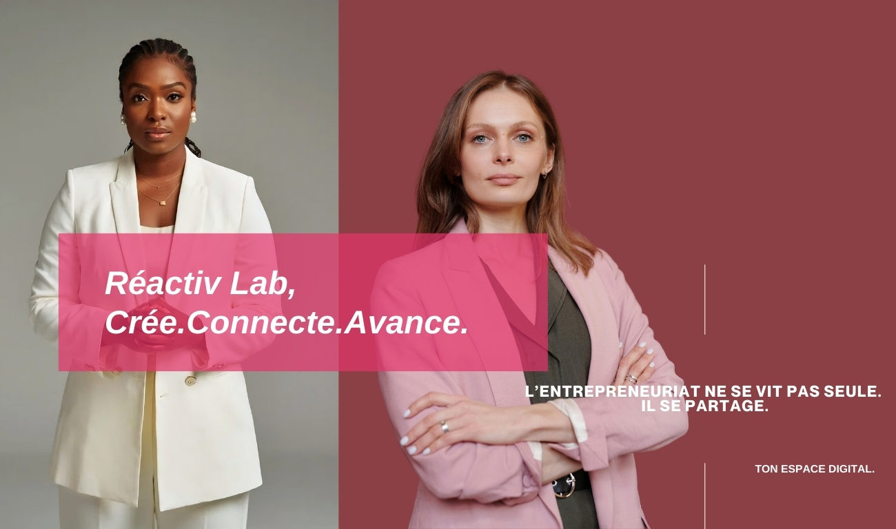 Réactiv Lab Accompagnement digital Femmes Offre digitale